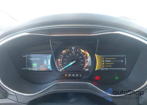 2014 Ford Fusion Hybrid Titanium from USA, damaged, VIN 3FA6P0RU6ER291659